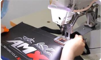 Strong cross-stitches ensure lasting durability